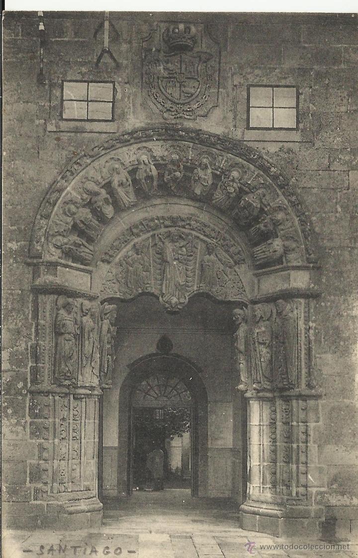 Postales: CORU&Ntilde;A SANTIAGO ESCRITA - Foto 1