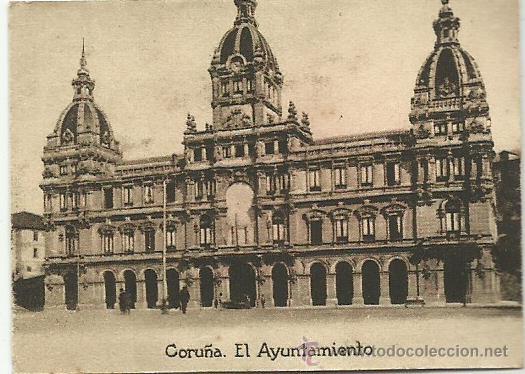 Postcards: POSTAL ORIGINAL DECADA DE LOS 30. CORU&Ntilde;A. N 127. EL AYUNTAMIENTO. VER TAMA&Ntilde;O Y EXPLICACION