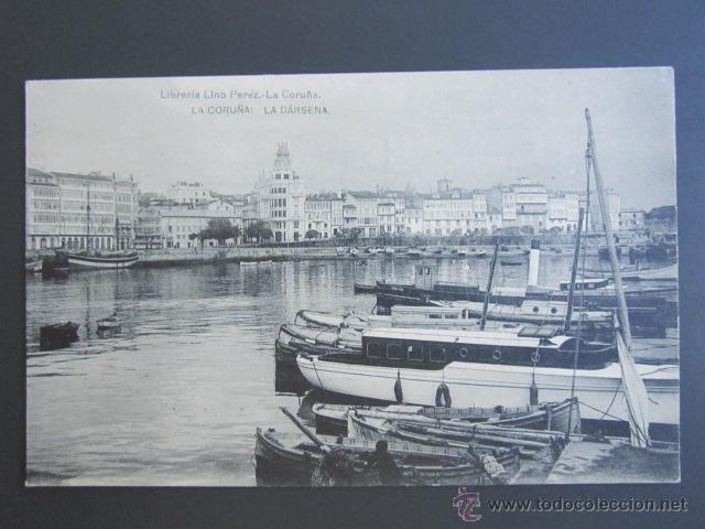 Postales: Postal La Coru&ntilde;a. La D&aacute;rsena. - Foto 1