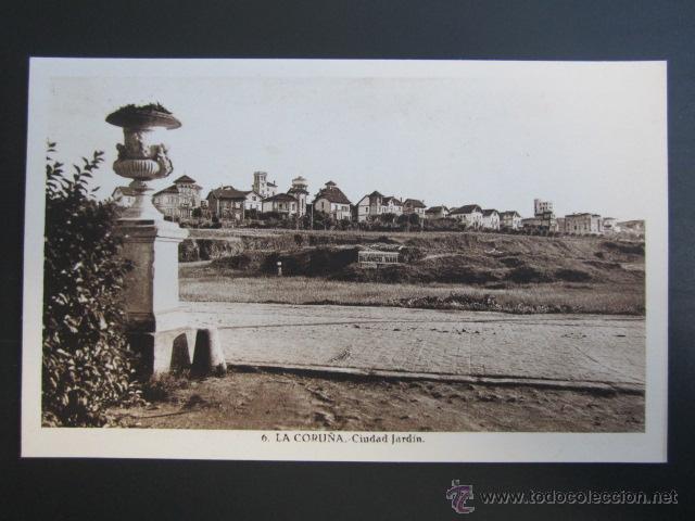 Postales: Postal La Coru&ntilde;a. Ciudad Jard&iacute;n. - Foto 1