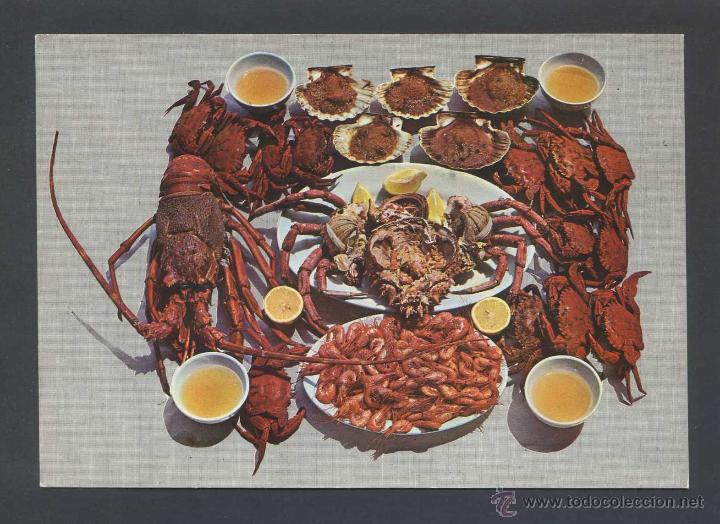 Postais: Galicia. *Mariscos* Ed. Arribas n&ordm; 936. Circulada.