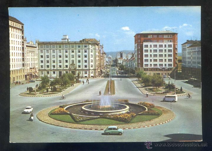 Postcards: Ferrol *Plaza de Espa&ntilde;a* Ed. Arribas n&ordm; 2013. Dorso sin escudo. Nueva.