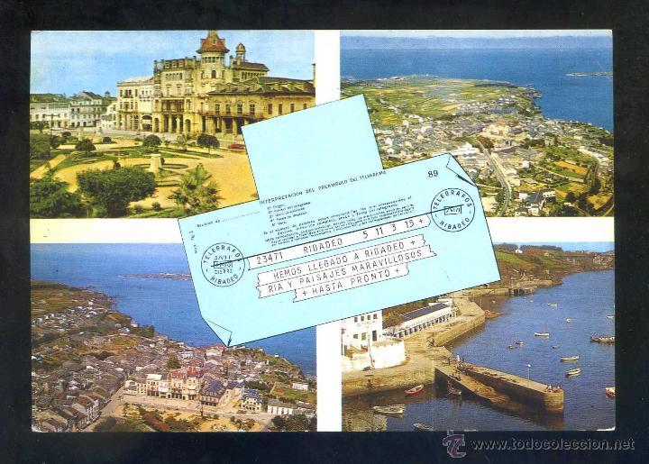 Postales: Ribadeo. Ed. Alarde n&ordm; 5. Circulada. - Foto 1