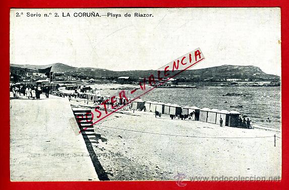 Postales: POSTAL LA CORU&Ntilde;A, PLAYA DE RIAZOR, P92899 - Foto 1
