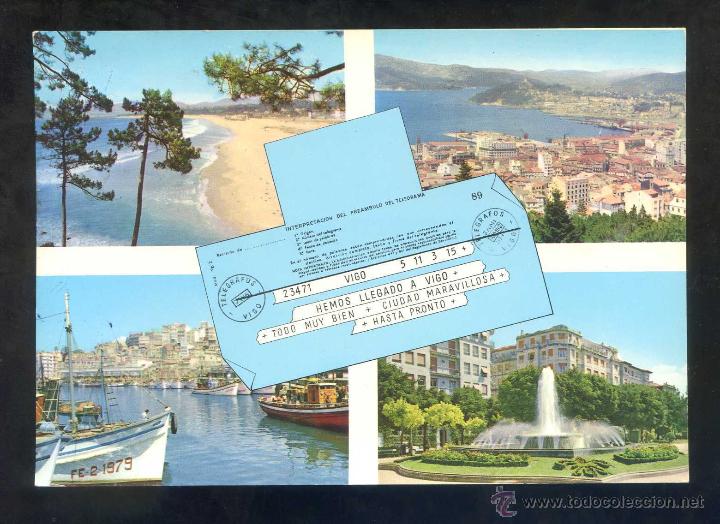 Postales: Vigo. Ed. Alarde n&ordm; 11. Circulada. - Foto 1