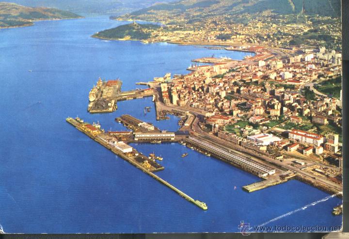 Postales: VIGO - VISTA A&Eacute;REA - Foto 1