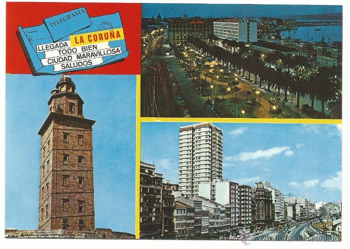 Postales: LA CORU&Ntilde;A .- EDICIONES PARIS N&ordm; 899 - Foto 1