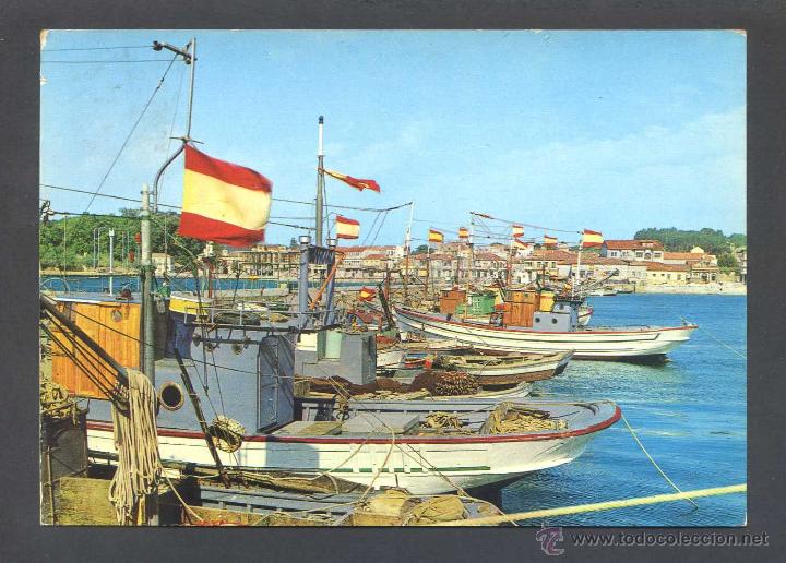 Cartoline: Cambados *Detalle del Puerto* Ed. Alarde n&ordm; 212. Circulada.