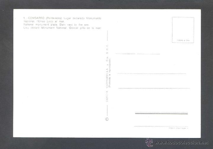 Postales: Combarro *Lugar...* Ed. G. Garrabella - SRC n&ordm; 1. Nueva. - Foto 2