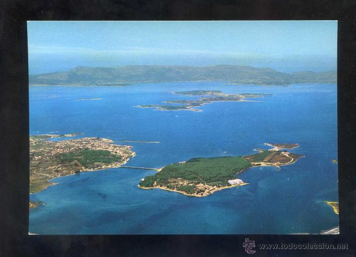 Postkarten: Isla de La Toja. *Isla de ensue&ntilde;o. Vista a&eacute;rea...* Ed. Alarde n&ordm; 484. Nueva.