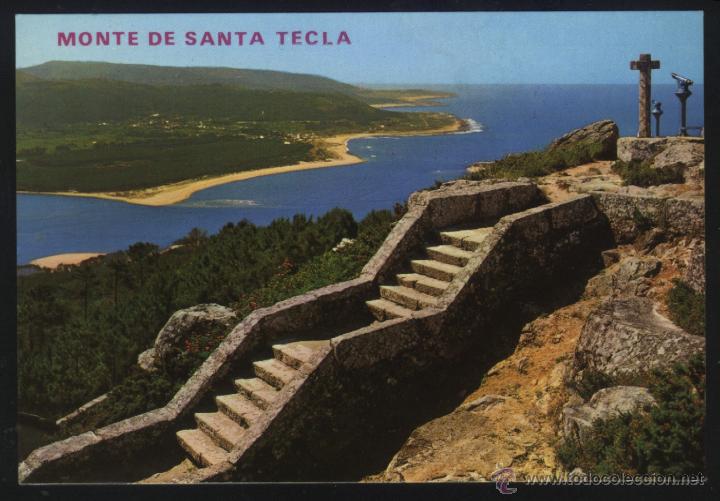 Postales: A-0076- LA GUARDIA. MONTE DE SANTA TECLA. - Foto 1