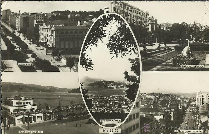 Postales: PONTEVEDRA VIGO ESCRITA - Foto 1