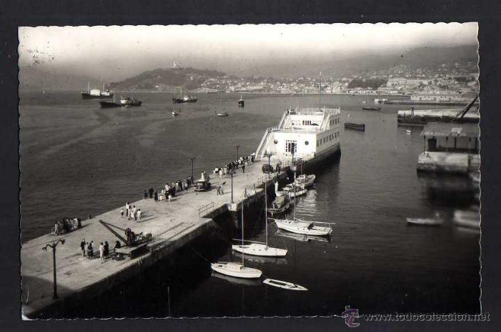 Postales: Vigo. Circulada 1956. - Foto 1