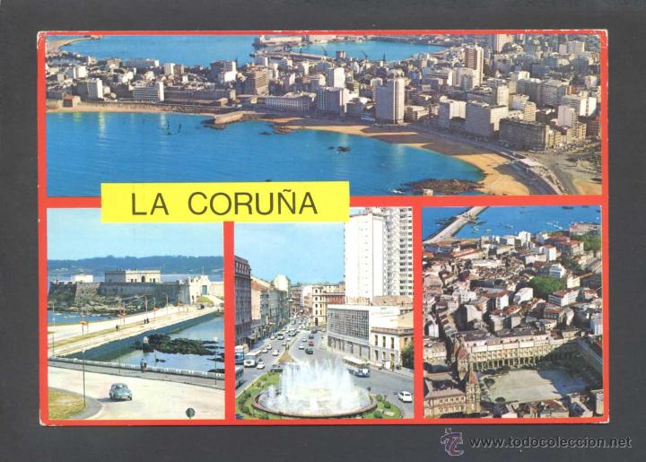 Postales: A Coru&ntilde;a *Riazor...* Ed. Alarde n&ordm; 9. Circulada. - Foto 1