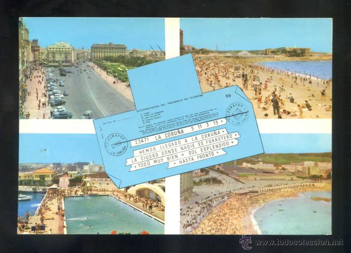 Postales: A Coru&ntilde;a. Ed. Alarde n&ordm; 24. Circulada. - Foto 1