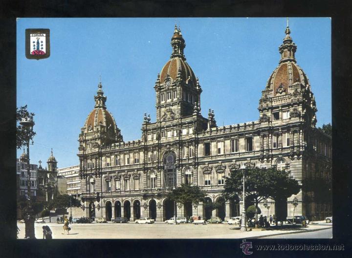 Postais: A Coru&ntilde;a *Palacio Municipal* Ed. Fisa n&ordm; 50. Nueva.