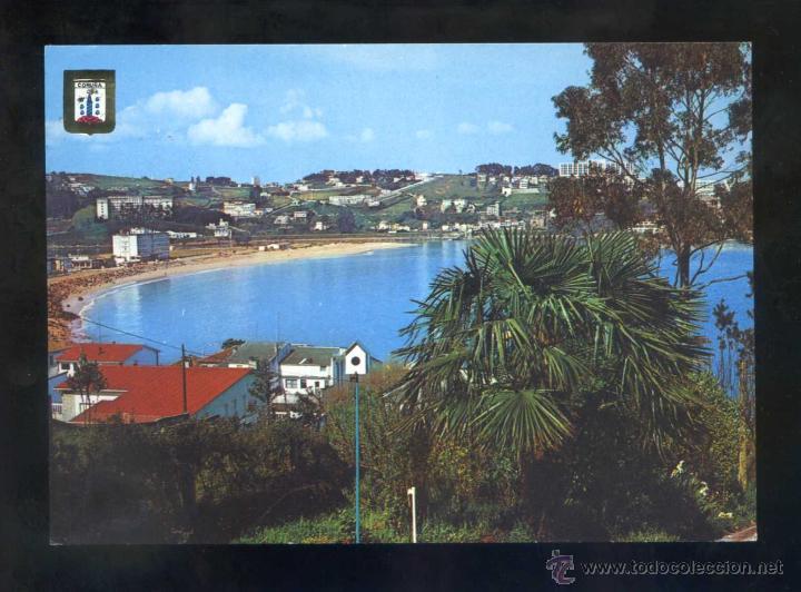Postais: A Coru&ntilde;a *Playa de Santa Cristina* Ed. Fisa n&ordm; 122. Circulada.