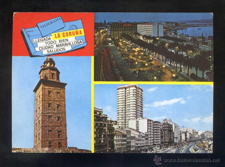 Postales: A Coru&ntilde;a. Ed. Paris n&ordm; 899. Circulada. - Foto 1