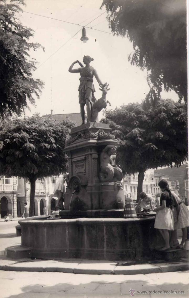 Postkarten: BETANZOS (CORU&Ntilde;A).- PUENTE DE DIANA EN LA PLAZA GARC&Iacute;A HERMANOS