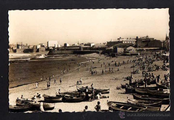 Postales: La Coru&ntilde;a. Playa de Riazor. No circulada. - Foto 1