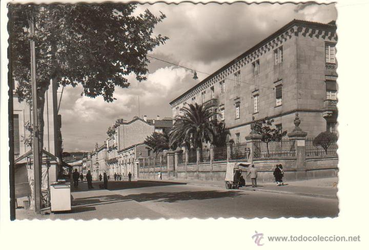Postales: ORENSE.- CALLE DEL GENERALISIMO FRANCO - Foto 1