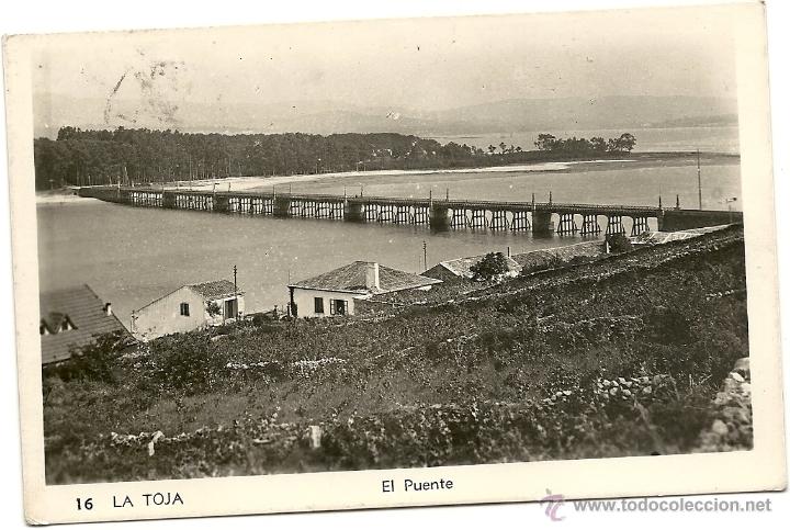 Postales: LA TOJA, EL PUENTE N&ordm; 16
