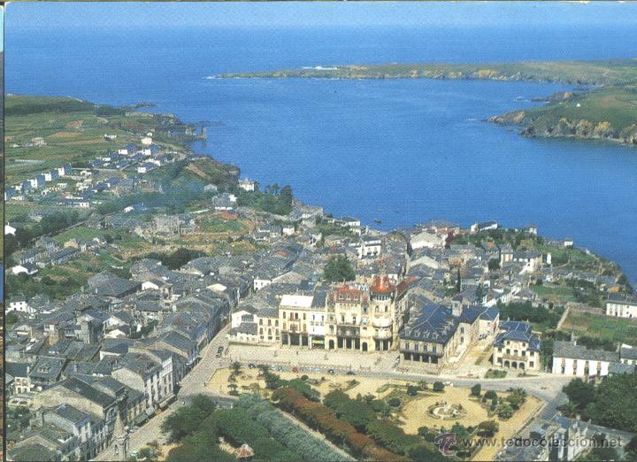 Postales: RIBADEO - VISTA A&Eacute;REA - Foto 1