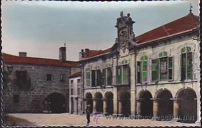 Postales: POSTAL PONTEVEDRA PALACIO DE MUGARRE - Foto 1