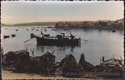 Postales: POSTAL EL GROVE FAENAS MARITIMAS - Foto 1