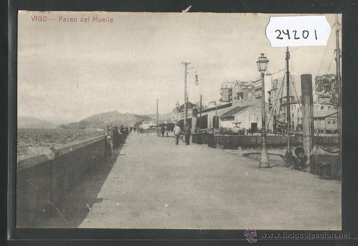Postales: VIGO - PASEO DEL MUELLE  - (24201) - Foto 1