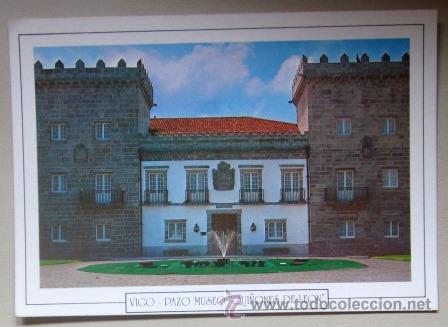 Postales: Vigo - Pazo museo Qui&ntilde;ones de Le&oacute;n - Foto 1
