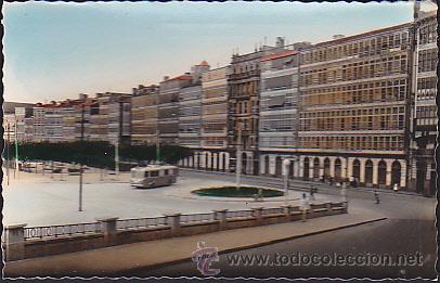 Postales: POSTAL LA CORU&Ntilde;A AVENIDA DE LA MARINA - Foto 1