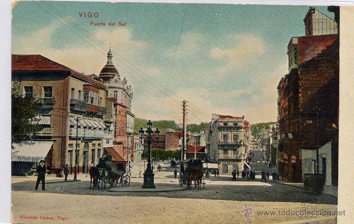 Postales: VIGO (PONTEVEDRA).- PUERTA DEL SOL - Foto 1