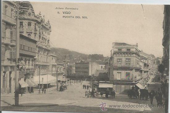 Postales: POSTAL VIGO PUERTA DEL SOL - Foto 1