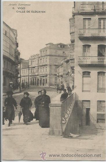 Postales: POSTAL VIGO CALLE DE ELDUAYEN - Foto 1