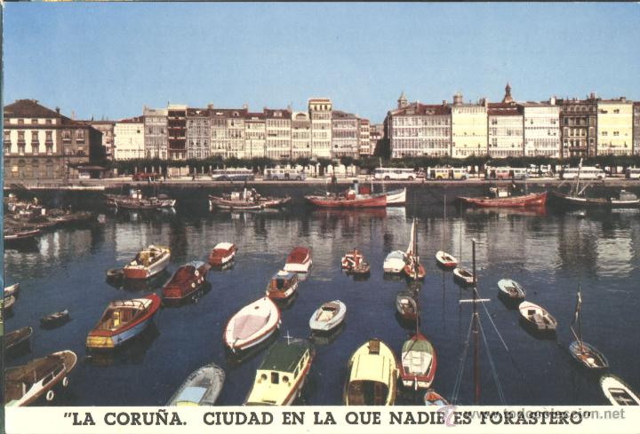 Postales: LA CORU&Ntilde;A - PUERTO - Foto 1