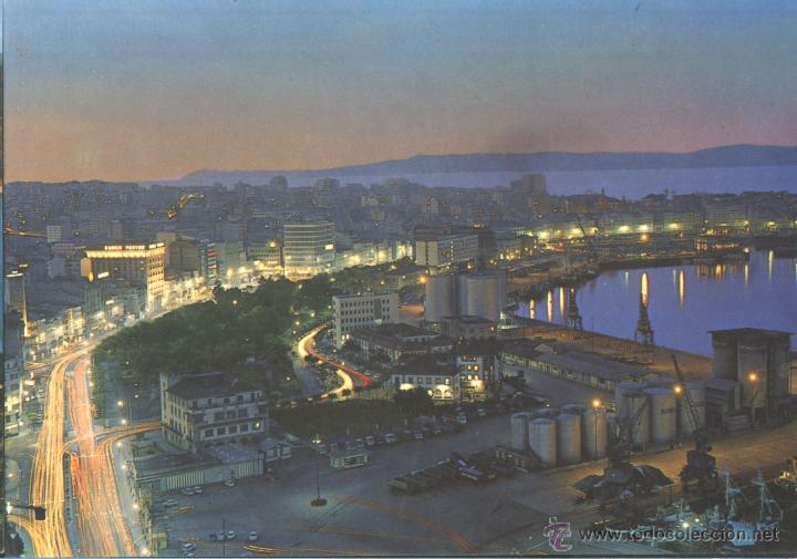 Postales: LA CORU&Ntilde;A - ATARDECER - Foto 1
