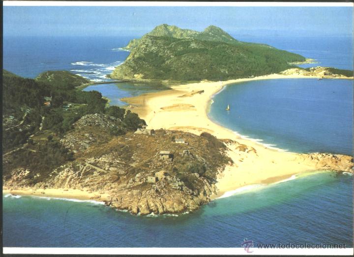 Postales: ISLAS CIES - VISTA A&Eacute;REA