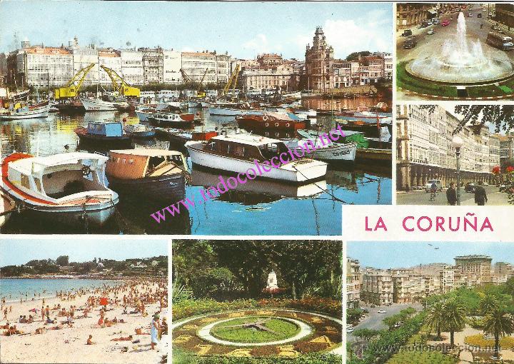 Postales: A CORU&Ntilde;A (GALICIA) POSTAL DE 1973. - Foto 1