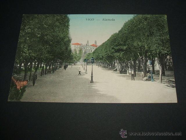 Postales: VIGO PONTEVEDRA ALAMEDA - Foto 1