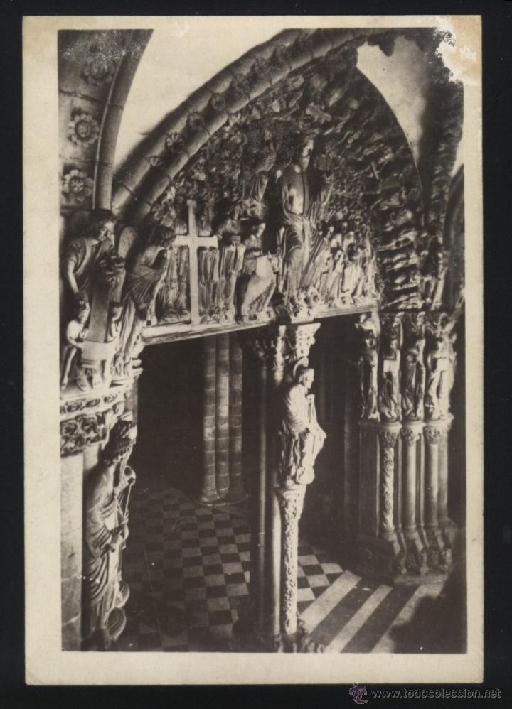 Postkarten: A-0634- CORU&Ntilde;A. SANTIAGO DE COMPOSTELA. CATEDRAL. PORTICO DE LA GLORIA