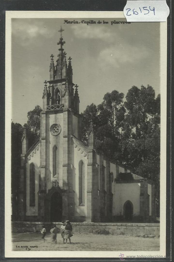 Postales: MARIN - CAPILLA DE LOS PLACERES - FOTOGRAFICA G.H. ALSINA - (26154)