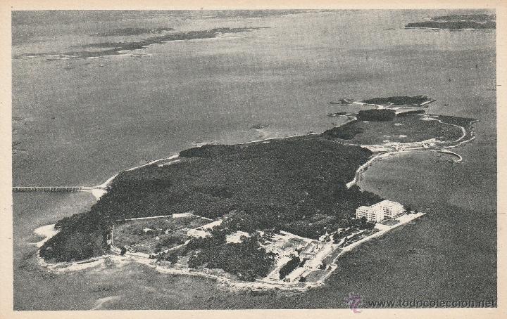Postcards: N&ordm; 17168 POSTAL LA TOJA VISTA GENERAL DE LA ISLA PONTEVEDRA