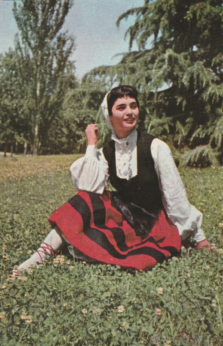 Postales: N&ordm; 17185 POSTAL MUCHACHA GALLEGA
