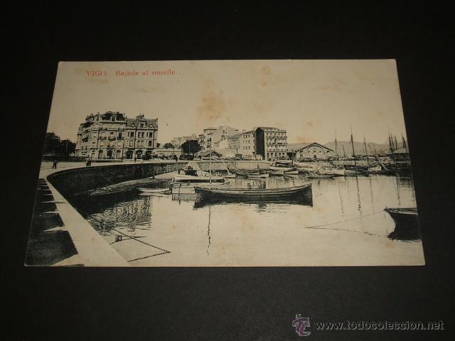 Postales: VIGO BAJADA AL MUELLE - Foto 1