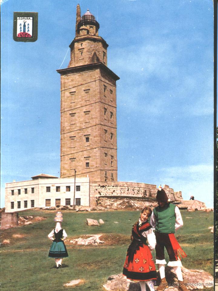Postales: LA CORU&Ntilde;A - TORRE DE HERCULES - Foto 1