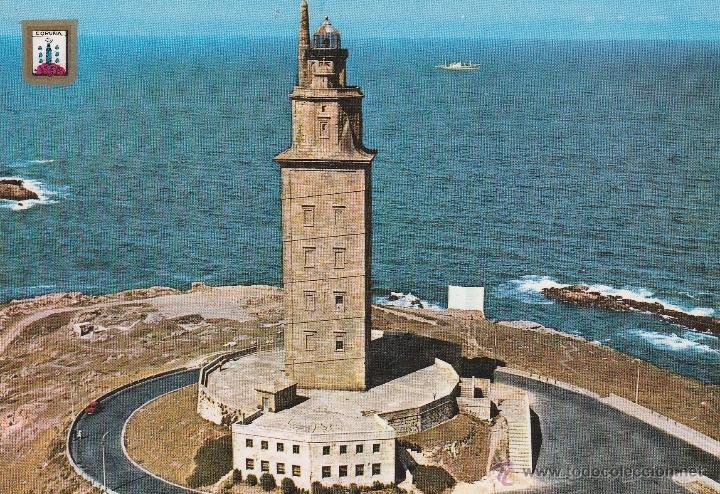 Postales: N&ordm; 17451 POSTAL LA CORU&Ntilde;A TORRE DE HERCULES - Foto 1