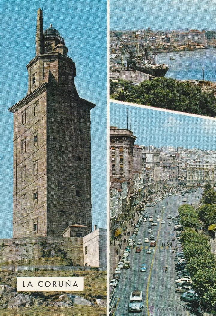 Postales: N&ordm; 18082 POSTAL LA CORU&Ntilde;A TORRE DE HERCULES - Foto 1