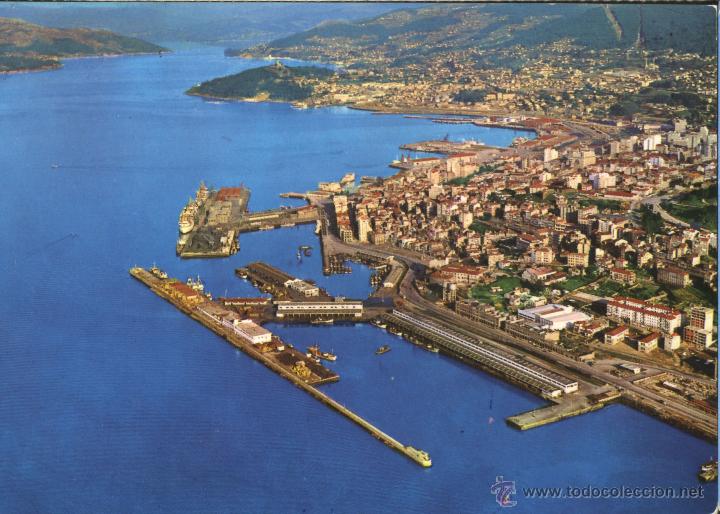 Postales: VIGO - VISTA A&Eacute;REA - Foto 1