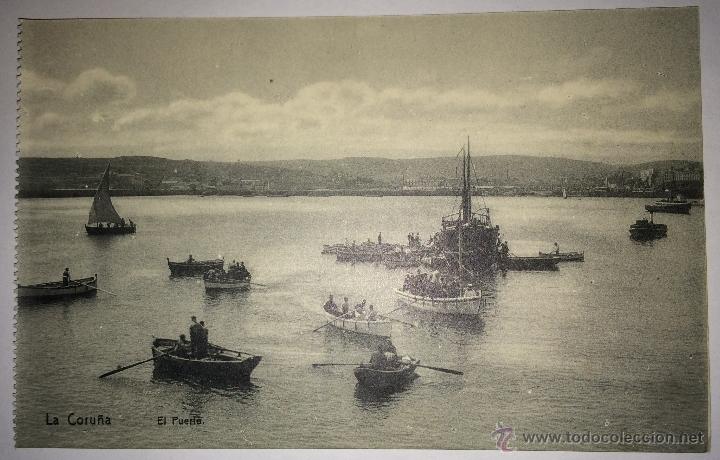 Postales: POSTAL DE LA CORU&Ntilde;A EL PUERTO - Foto 1